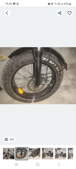 Bicicleta electrica 48v500w