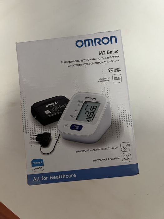 Тонометр новый Omron M2 Basic