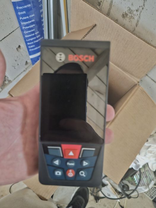 Telemetru digital cu laser, raza de lucru 120 m, precizie +/- 1.5 mm, Bosch Professional GLM 120 C