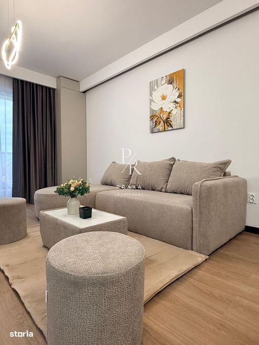 Apartament 2 camere, 45mp, terasa, LIFT, parcare, mobilat partial, str — fotografia 1