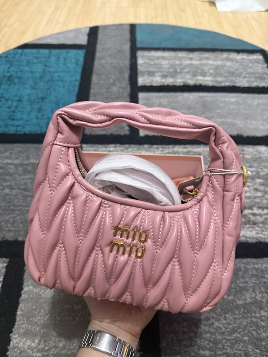 Geanta Handbag Miu Miu Roz Noua Fullbox