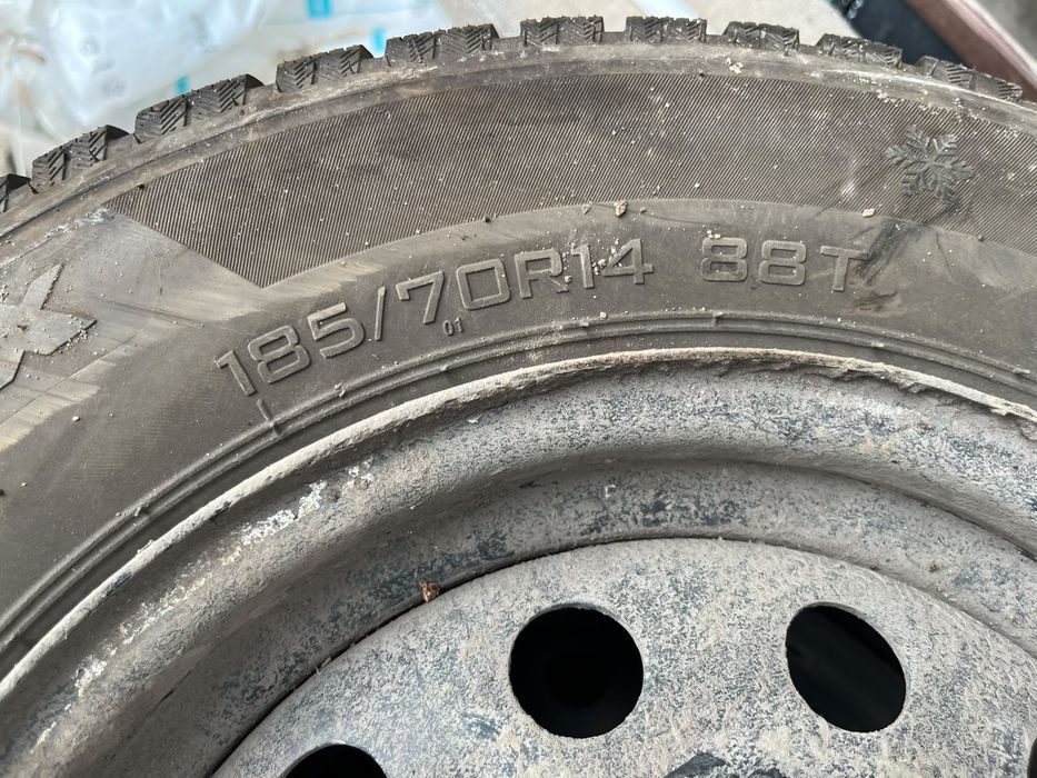 Продам шины, 185/70 R14 зима