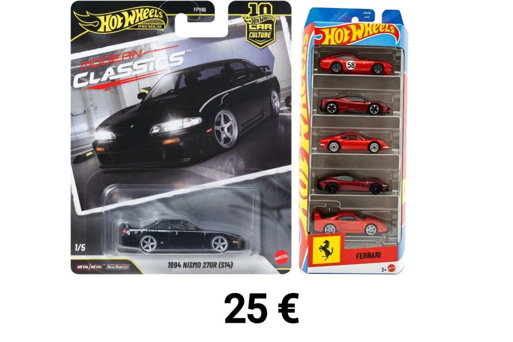 Hot Wheels и Matchbox колички
