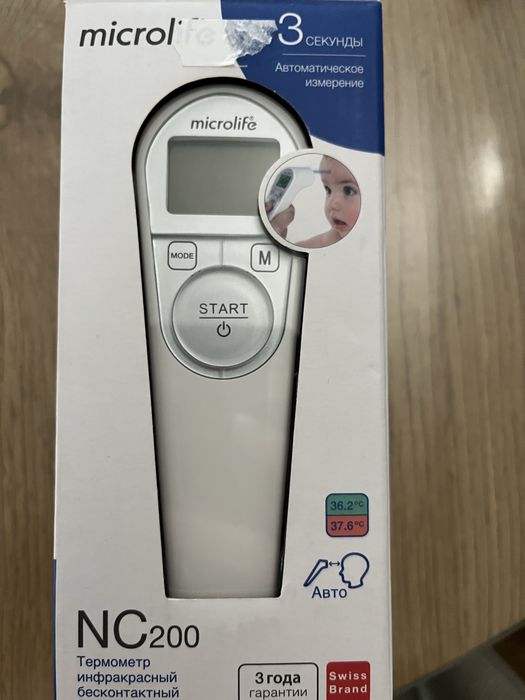 Инфрачервен безконтактен термометър Microlife NC 200