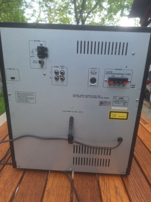 Sistem audio  JVC, modelul CA-E33LBK