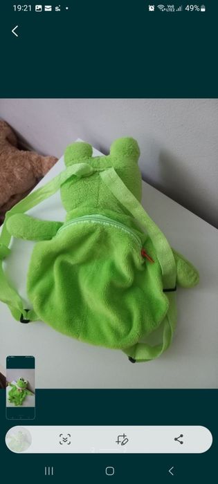 Rucsac copii (broscuta)
