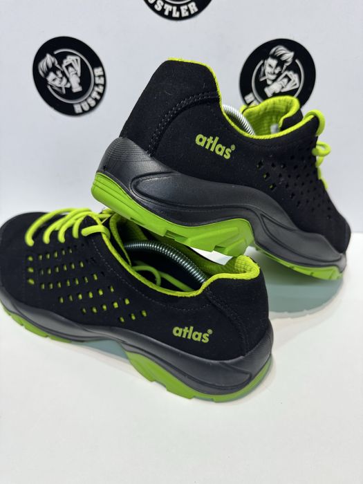 Мъжки работи обувки с метално бомбе ATLAS . Размер 43