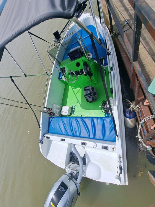 Miami fish 15 . Barca înmatriculată. Honda 60cp