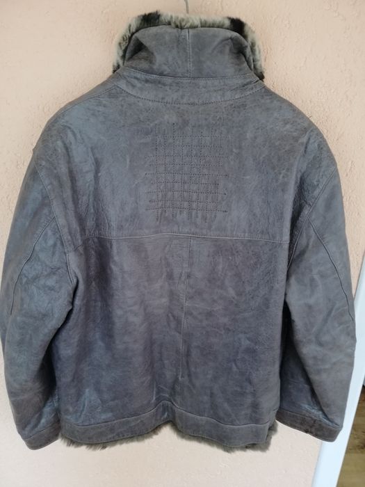 Geaca piele bărbați Aviator Mendo L