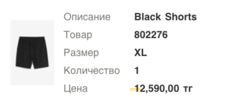 Спортивные шорты