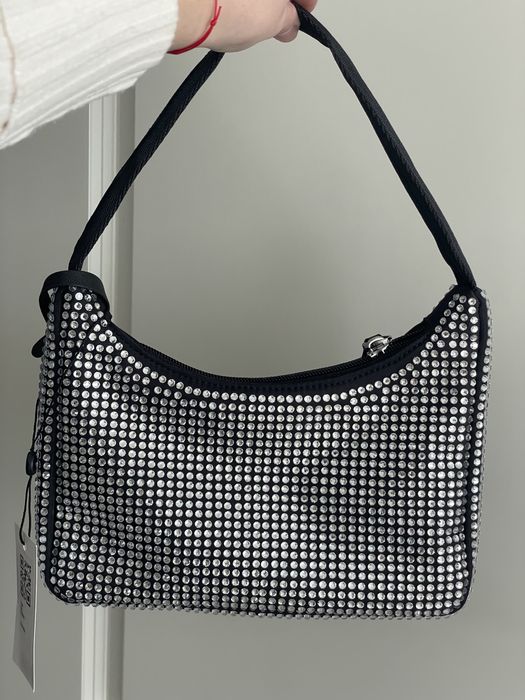 Geanta Prada Re-Edition 2000 Crystal noua