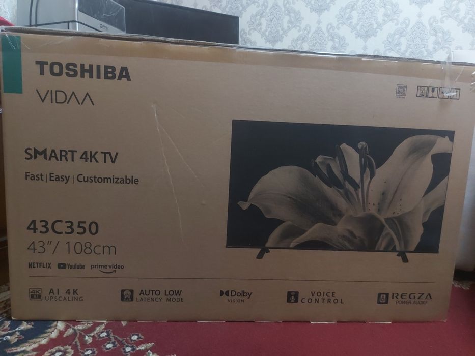 Продается телевизор 43 4К