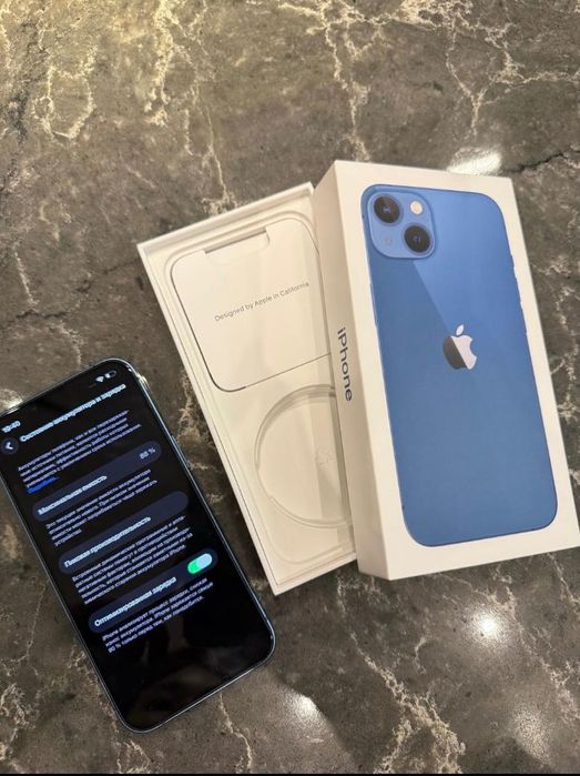 iPhone 13 Blue - отличное состояние