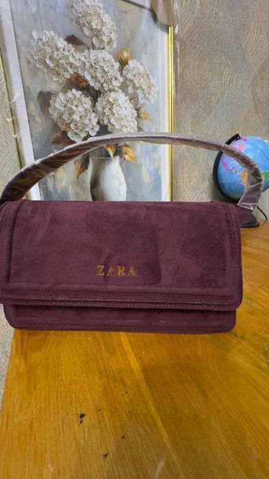 Сумка замша состояние новое