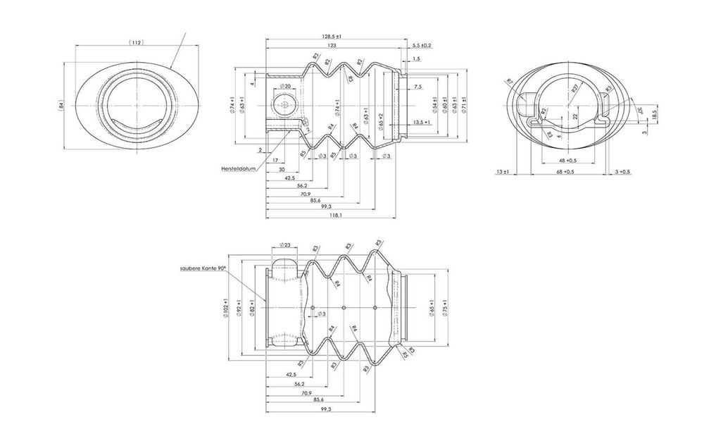 Гумен маншон 251s