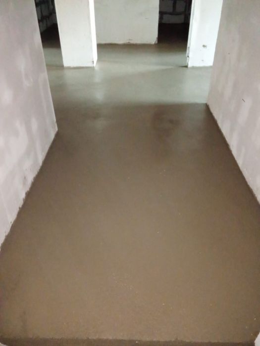 СТЯЖКА заливаем.