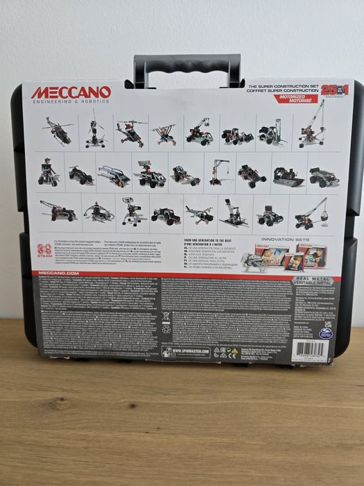 Set Constructie: Meccano The Super Construction Set, 25 in 1, Jucarie