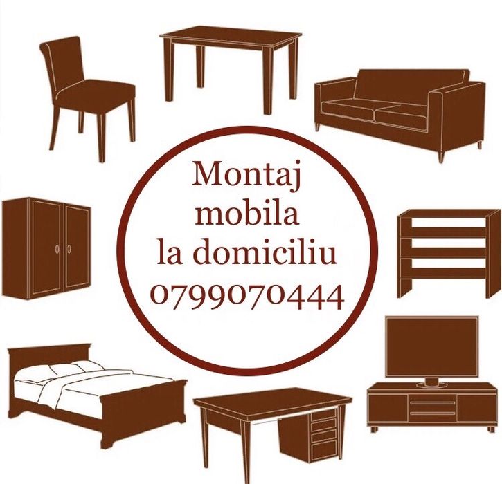 Montaj mobilier la domiciliu Canera copii living dormitor hol