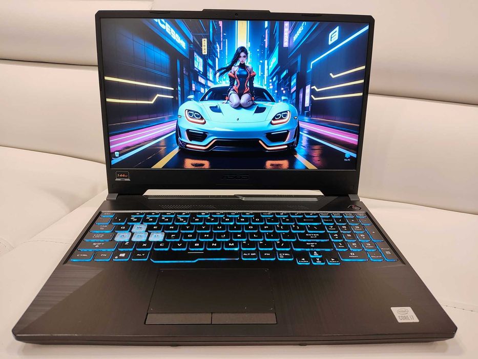 Asus Tuf gaming, intel core i7-10870H , ram 16 gb ,video 6 gb GTX