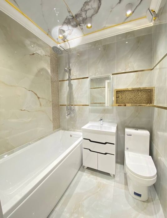 Нурафшон кучасида 5 хонали квартира сотилади Евроремонт