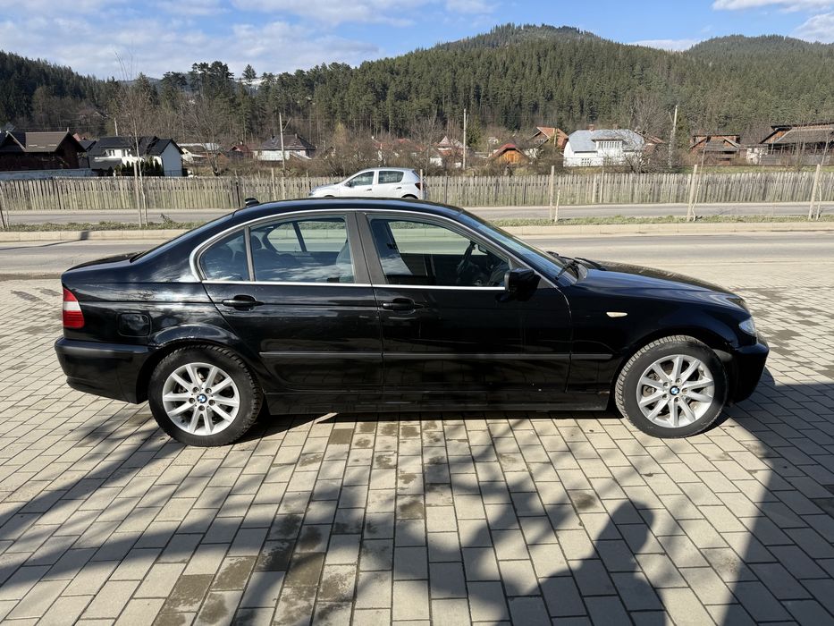BMW Seria 3 E46 Facelift 2004 negru 2.0 diesel 150 CP 6+1 trepte Euro 4