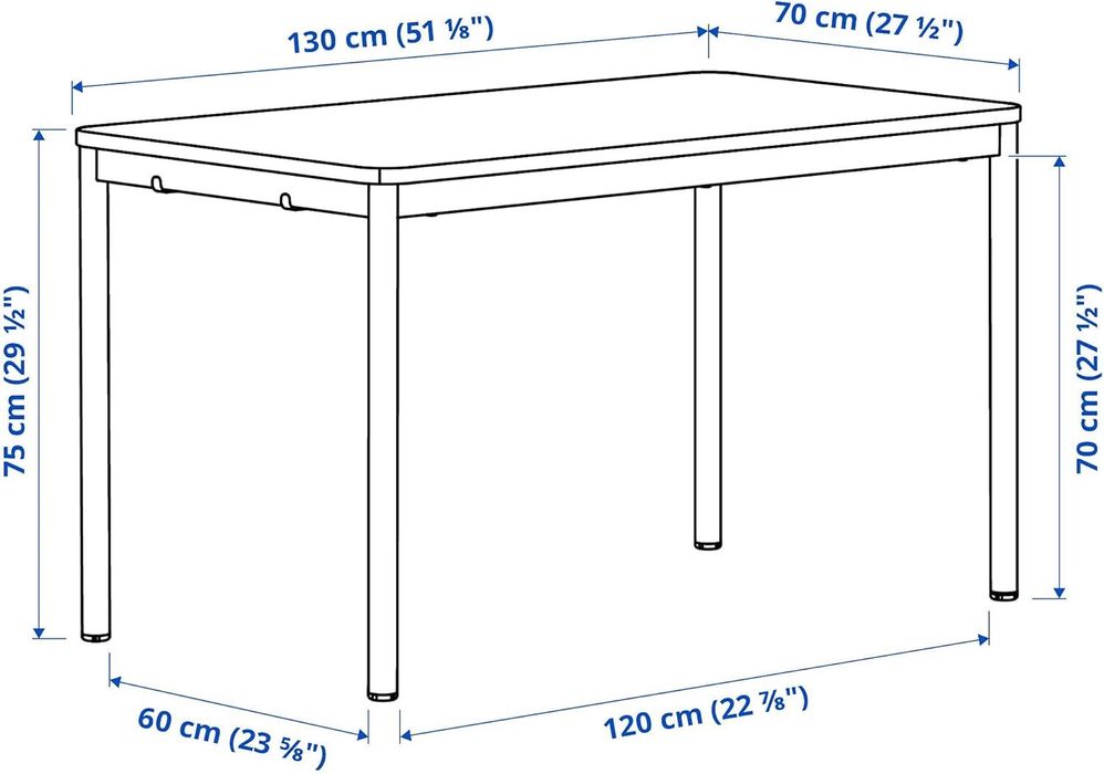 ИКЕА ТРАПЕЗАРИЯ. маса и 4 столове