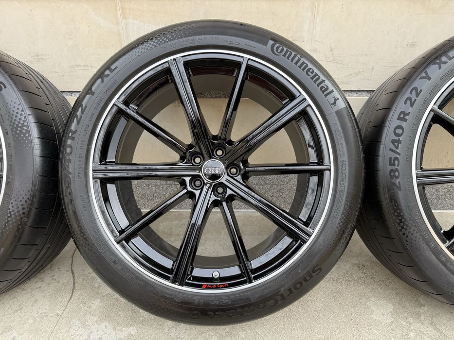 Оригинални джанти 22 цола AUDI SPORT Q7 SQ7 SQ8 RSQ Ауди Кю 8 RS6 BBS Audi SPORT RS6 летни гуми 285/40R22 Q8 MTM ABT 22 цола 5Х112 speedline original