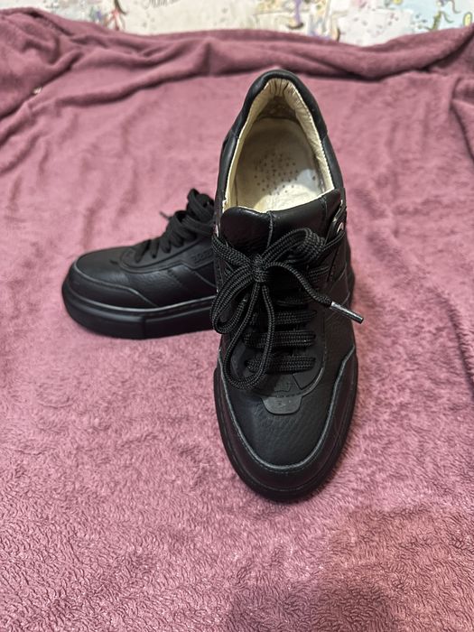 Женские ботинки кожа