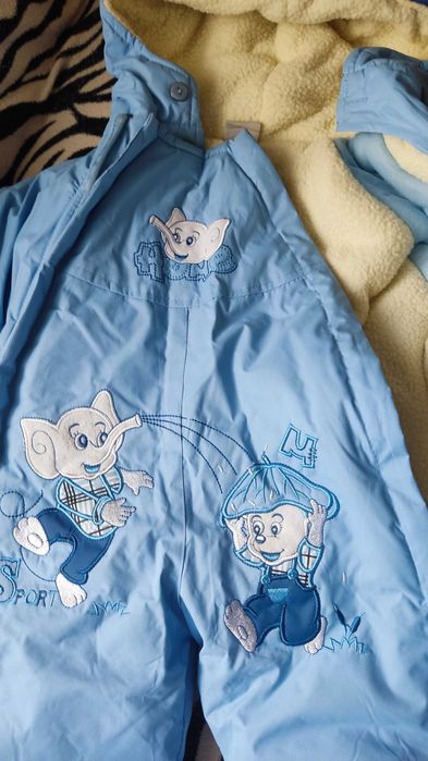 Бебешки зимен гащеризон