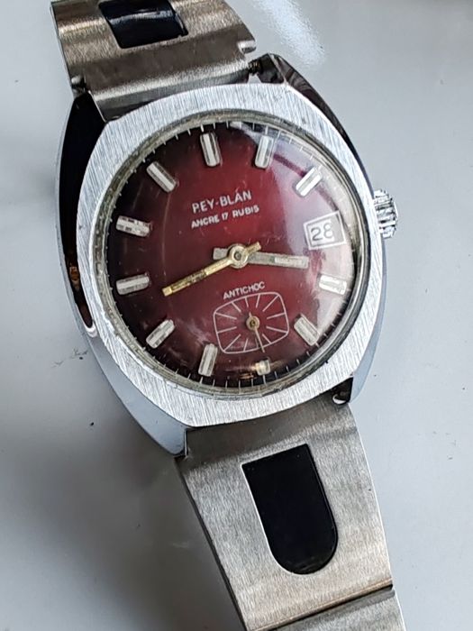 Ceas Pay- Blan  Mecanic 32 mm Funcționează Impecabil!