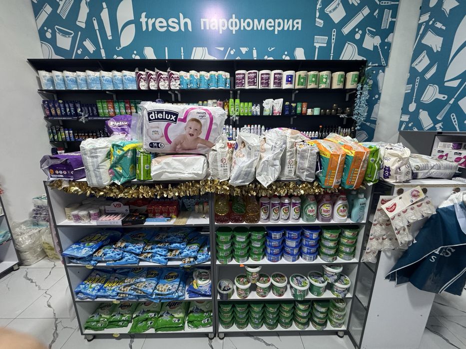 Стеллажи и полки для магазина