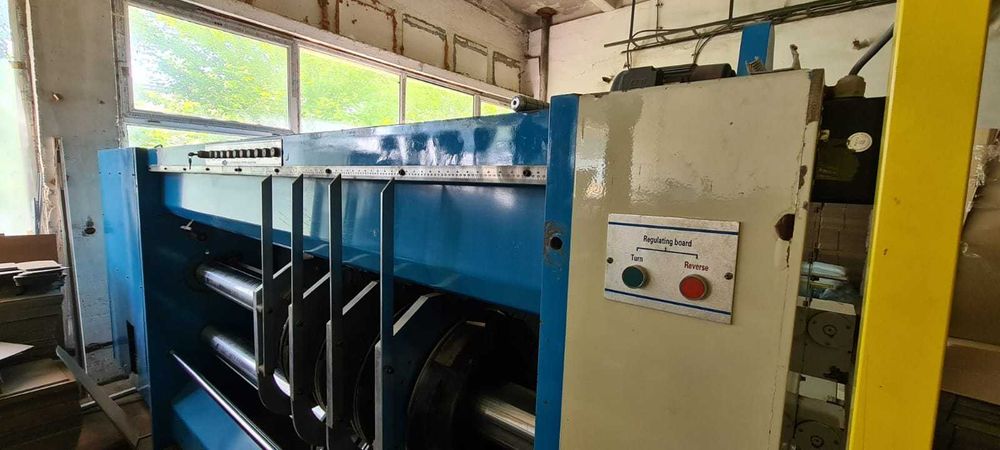 Vand utilaj cutii carton: Slotter 2500 reglaj automat cu eliminare/paletizare automata