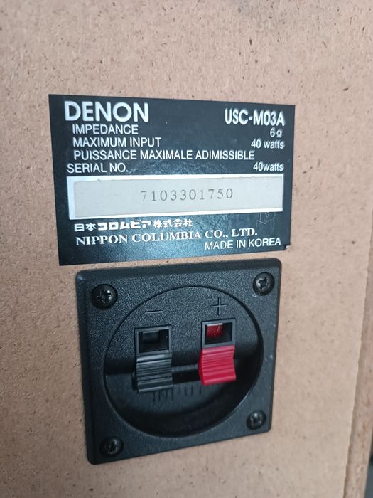 Boxe Denon impecabile