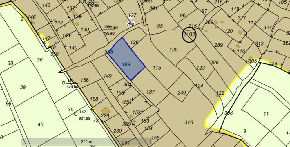 УПИ в гр. Банкя, Радова махала