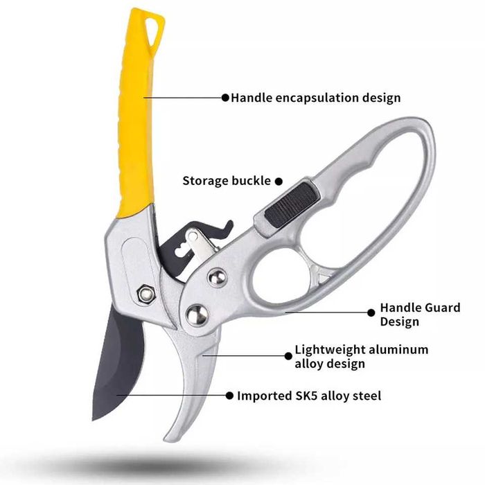 Foarfeca de vie prun cu taiere in trepte. Nou ambalata!