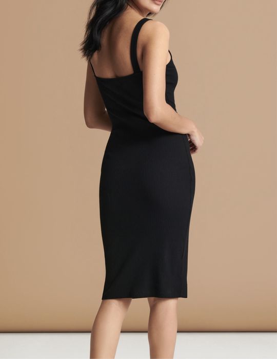 Дамска черна рокля