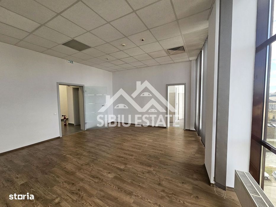 Spatiu de birouri de inchriat locatie centrala si vizibilitate buna
