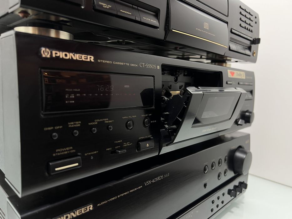 Linie Pioneer, Deck CT-S550S 3 Head Dolby S, Receiver VSX-405RDS MK II