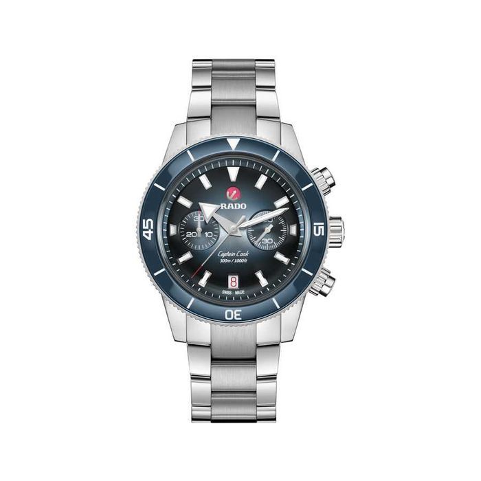 Rado Captain Cook Automatic Chronograph 43mm (Реф. R32145208) – Пълен комплект