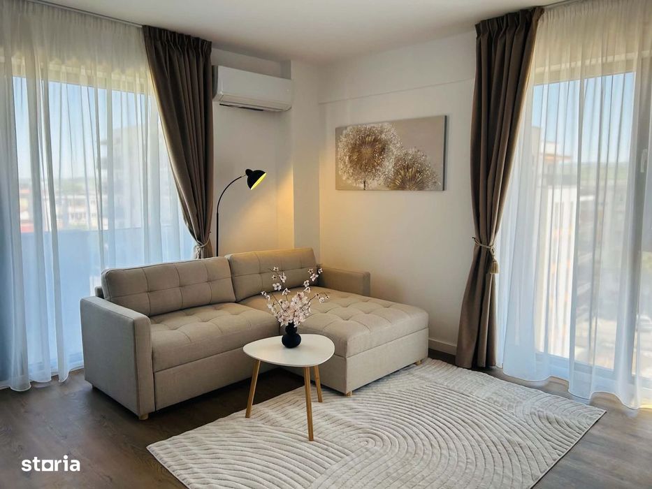 2 camere premium, prima închiriere, Între Lacuri, bloc nou + parcare