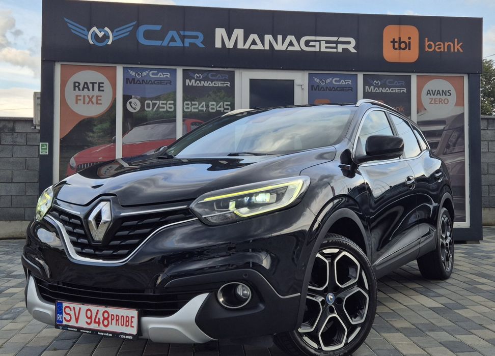 Renault Kadjar Garanție Posibilitate rate Led xenon clima camere senzori parcare Navigație Plafon panoramic
