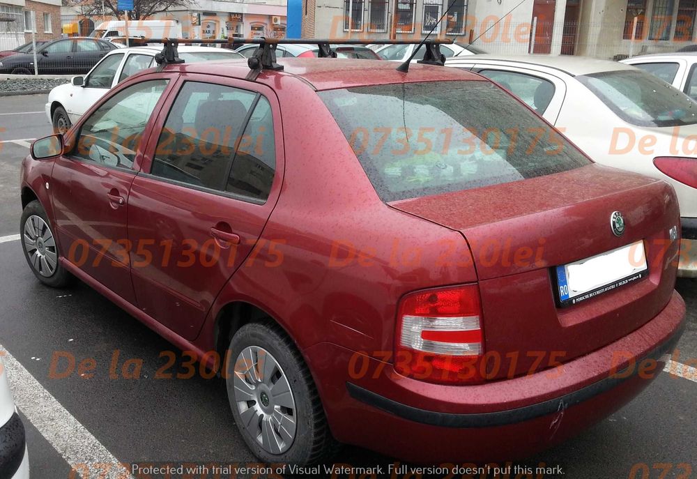 Bare transversale portbagaj SKODA Octavia Rapid Superb Fabia Citigo