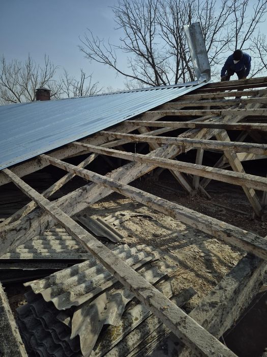 Ремонт крыши, устранение протечк