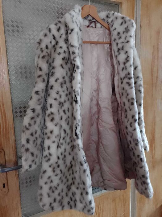 дамско еко палто в супер състояние