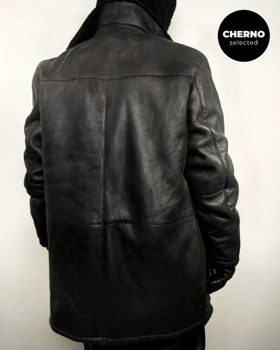 Мъжко кожено палто / кожух LAGERFELD Men’s Shearling Coat – XXL•XXXL