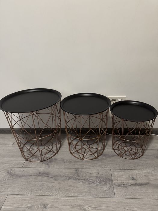 Set mese de cafea din fier