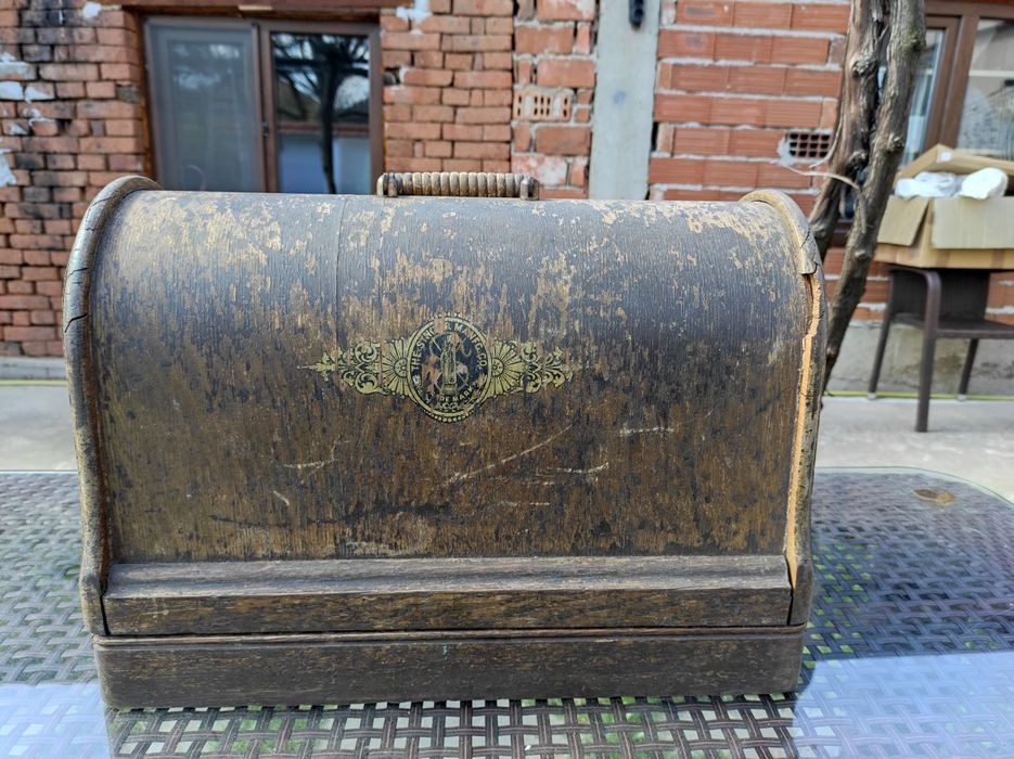 Колекционерска ръчна шевна машина - Singer автентична и рядка