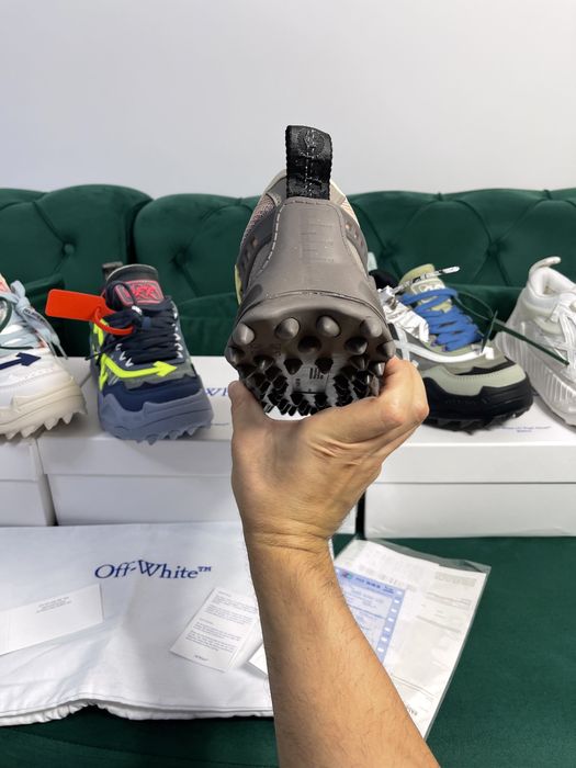 Adidasi Off White ODSY piele naturala Premium Full Box colectie noua