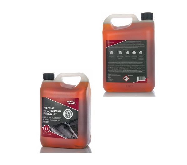 Solutie pentru regenerarea si curatarea filtrului de particule DPF, MobilMedic 5 litri