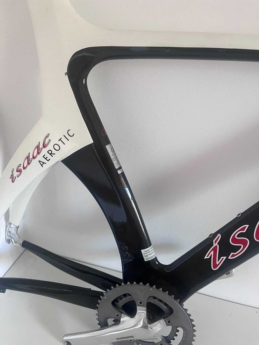 Cadru full carbon Isaac Joule-Aerotic, bicicletă cursă/triatlon (aero)